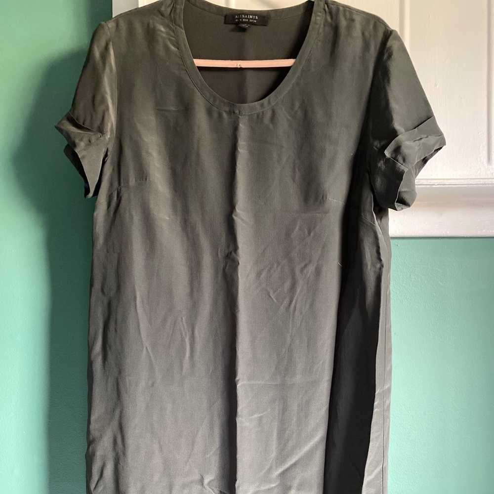 SOLD ****.  Silk ALL SAINTS dress